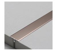 Bandes de transition pour sols, Bande de transition moulage en aluminium T for carrelage bois stratifié, plusieurs tailles multicolores(Rose Gold,W 2.8cm)