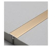 Bandes de transition pour sols, Bande de transition moulage en aluminium T for carrelage bois stratifié, plusieurs tailles multicolores(Gold,W 2.8cm)
