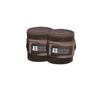 Bandes de travail pour cheval Equiline (x2) Marron TU
