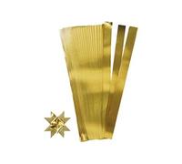 bandes de tresse 6,5x45 cm or 100 pièces