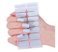 Bandes de vernis à ongles à pointe française - Autocollants scintillants pour ongles - Gels - Décoration d'ongles
