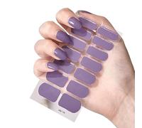 Bandes de vernis à ongles paillettes en gel bandes d'ongle complètes enveloppes d'ongles autocollants de vernis à ongles auto-adhésif