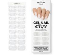 Bandes De Vernis Gel Semi-Curées - 20 Pièces. Enveloppes Ongles De Noël Pour Manucure De Qualité Salon - Fonctionne Avec N'importe Quelle Lampe Uv Pour Ongles - Facile À Appliquer