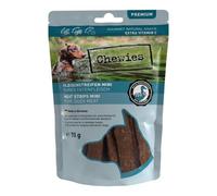 Bandes de Viande Mini friandises pour Chien 100% Viande de Canard - 70 g - Snack pour Petits Chiens - Bandes à mâcher de Canard séchées à l'air - Hypoallergénique et sans céréales - Viande