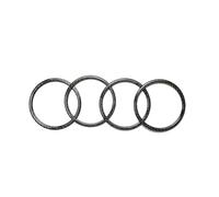 Bandes Décoration Anneau De Porte En Fiber Carbone Pour Haut-parleur Garniture Protection Pour BMW X5 F15 X6 F16 2014 2015 2016 2017 2018(4 pc)