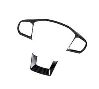 Bandes Décoration Couvercle Protection Sortie D'aération Console Centrale Pour Ford Pour Explorer U625 2020-2022 Accessoires Voiture Pièces Intérieures Autocollant Décoratif(Steering wheel trim)