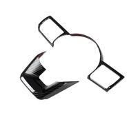 Bandes Décoration Garnitures Couvercle Réservoir D'eau Poignée Porte Boîte Vitesses Lève-vitre Sortie D'air Pour Nissan Pour X-Trail T33 Pour Rogue 2021-2024 Autocollant Décoratif(Steering wheel trim)