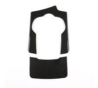 Bandes Décoration LHD ABS Carbone Voiture Intérieur Console Centrale Décoration Panneau Couverture Pour Alfa Pour Romeo Pour Stelvio 2017-2019 Garniture Style(Noir)