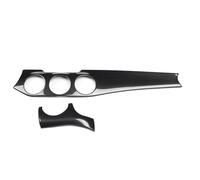 Bandes Décoration Lot 2 Bandes Garniture Tableau Bord Console Centrale Climatisation Pour Mercedes Pour Benz W176 GLA X156 CLA C117 2013-2019 Autocollant Décoratif