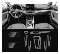 Bandes Décoration Panneau Boîte Vitesses Tableau Bord Navigation Film Protection Intérieur TPU Transparent Anti-Rayures pour pour A4 B9 2020 2021 2022 2023 Voiture Interieur(StyleC)