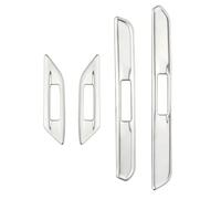 Bandes Décoration Sortie Air Voiture Garniture couvercle panneau réglage ventilation sortie climatisation acier inoxydable Pour VW pour T-Roc pour TRoc 2018-2022 accessoires