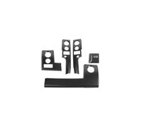 Bandes Décoration Voitur Kits D'autocollants Décoration Panneau Console Centrale pour Ford pour F150 pour Raptor 2009 2010 2011-2014 Accessoires De Moulures Intérieures Accessoires D'intérieur(Carbon