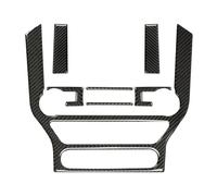 Bandes décoratives auto Pour Ford Pour 15-23 Style Voiture Fiber Carb Panneau Navigation CD Autocollants Décoratifs Intérieur Automobile Modifier Accessoires