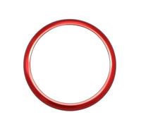 Bandes Décoratives Intérieures Voiture Autocollant Couverture Bouton Multimédia Voiture Autocollant Garniture D'intérieur Pour BMW Série 5 G30 G38 X3 G01 X4 G02 2014-2020(Rouge)