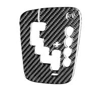 Bandes Décoratives Intérieures Voiture Autocollant Décoratif De Panneau De Navigation Radio En Fiber De Carbone Couverture Pour Subaru Pour Legacy Pour Outback 2005-2009(Black 4)
