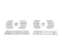 Bandes Décoratives Intérieures Voiture Autocollant Décoratif Pour Couvercle De Bouton Multimédia De Climatisation Centrale Intérieure De Voiture Pour Jaguar XF 2012-2015