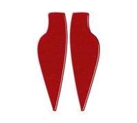 Bandes Décoratives Intérieures Voiture Pour Alfa Pour Romeo Pour Stelvio 2016-2022 Patch Décoration Latérale Tableau De Bord Autocollants Décoratifs En Fiber Carbone(Rouge)