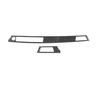 Bandes Décoratives Intérieures Voiture Pour BMW Série 3 E90 2006-2008 Sortie Centrale En Fiber Carbone Costumes Revêtement D'habillage Intérieur Décoration Autocollant(Black 3)