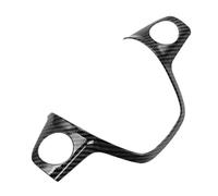 Bandes Décoratives Intérieures Voiture Pour Ford Pour Focus 3 Mk3 2012-2014 Pour Kuga 2013-2015 Voiture-style Volant Décoration Couverture Autocollant Décoratif(Carbon 1pcs)