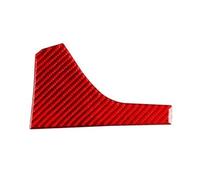 Bandes Décoratives Intérieures Voiture Pour Hyundai Pour Veloster 2011-2017 Revêtement D'habillage Tableau Bord En Fiber Carbone Accessoires Autocollant Décoratif(Red RHD)