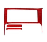 Bandes Décoratives Intérieures Voiture Pour Suzuki Pour Grand Pour Vitara 2006-2013 Porte-gobelet Boîte Rangement Panneau Autocollant Voiture Autocollant Décoratif(1 Red RHD)