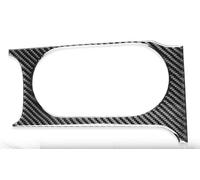 Bandes Décoratives Intérieures Voiture Pour Toyota Pour Celica 2000-2005 Panneau Porte-gobelet D'eau En Fiber De Carbone Couverture Décorative Autocollant De Décoration(Black LHD)