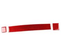 Bandes Décoratives Intérieures Voiture Pour Toyota Pour Land Pour Cruiser Pour Lexus LX 470 2003-2007 Boîte À Gants En Fiber Carbone Autocollant Décoratif(Red LHD)