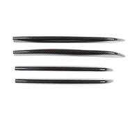 Bandes Décoratives Pour Feux Antibrouillard Avant, Garniture Calandre D'admission D'air En ABS Pour Benz Classe Pour GLC X253 2020 2021 2022 Grille Voiture Calandre(Fibre de carbone)
