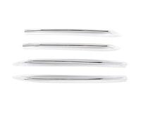 Bandes Décoratives Pour Feux Antibrouillard Avant, Garniture Calandre D'admission D'air En ABS Pour Benz Classe Pour GLC X253 2020 2021 2022 Grille Voiture Calandre(Bright Silver)