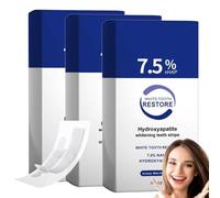 Bandes Dentaires En Hydroxyapatite, 7.5% Nano Hydroxyapatite Bande Blanchiment Dentaire, Kit De Blanchiment Des Dents, Whitening Strips, Minérales De Restauration Des Dents (3)