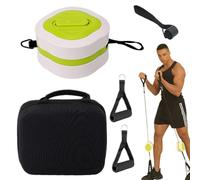 Bandes d'entraînement avec poignées - Bandes élastiques antidérapantes | Équipement d'entraînement musculaire, accessoires de gym à domicile, ensemble de tubes de fitness pour la poitrine