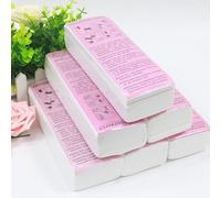 Bandes d'épilation professionnelles, 100 pièces, papiers d'épilation en tissu Non tissé, outil de beauté pour épilation des poils des jambes, nouveau