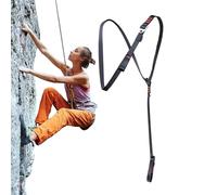 Bandes d'escalade | Corde d'épaule pour l'alpinisme - Harnais thoracique léger et ergonomique pour l'escalade, les travaux en hauteur, les activités extérieures et la construction