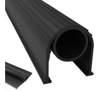 Bandes D'étanchéité De Seuil - Rouleau Étanche De 16 Pieds, Conception À Bulles Avec Joint Torique, Insert De Remplacement Universel | Résidentiel Commercial Entrée Gap Filler Débris Bouchon Insonoris