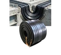 Bandes d'étanchéité en Caoutchouc imperméable - Bandes d'étanchéité en Acier Robustes adaptées aux Joints de béton, aux Tunnels et aux Fissures de sous-Sol - Mastic d'étanchéité Flexible pou