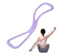 Bandes d'étirement - 8 Corde de renforcement de Forme | Stretch Band Workout Yoga Stretching Body Sculpting for Hip Leg Back Back Auto Travel Apartment Home Studio Outdoor Park Beach