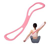 Bandes d'étirement, 8 corde de renforcement de forme, yoga d'entraînement Yoga Stronging Body Sculpting Bands for Hip Legle Back Brack Travel Apartment Home Studio Outdoor Park Beach Fittness Utilisat