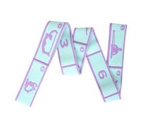 Bandes d'étirement, élastique avec 8 Sections - Bandes de résistance pour Femmes - Bande élastique Fitness Stretching Jambe Flexibilité Yoga Exercice Danse Pilates Gymnastique Fitness Accueil