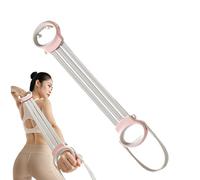 Bandes D'étirement Fitness, Sangle d'Étirement Yoga, Équipement Portable de Musculation, Stretcheur Polyvalent Résistant aux Déchirures pour Muscles des Bras Dos Épaules Corps