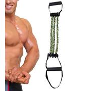 Bandes d'étirement pour entraînement - Bande de résistance pour musculation - Bande de résistance à 3 trous pour la rééducation, l'entraînement, le yoga, le fitness - Atteignez vos objectifs de