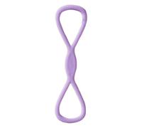 Bandes d'exercice - Bande de résistance | Expanseur de poitrine | 8 bandes d'entraînement pour étirement du corps en forme | Figure 8 Sangle d'étirement en silicone | Étirement d'équipement