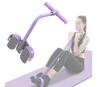 Bandes d'exercice, Bandes de résistance pour Travailler sur Une résistance à l'exercice élastique à 6 Tubes avec poignée en Sueur et équipement de Fitness Complet pédale pédale pour, étirement