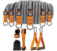Bandes d'exercice - Bandes d'Étirement pour Exercice,Sangle Antidérapante Robust pour Étirement Entraînement Musculation Gym Portable Maison Extérieur