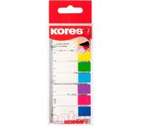 Bandes D'indexation Autocollantes Transparent Sur Règle, Marqueurs De Page Et Drapeaux Pour Documents, Pour École Et Bureau, 12 X 45mm, Paquet De 8 Couleurs Assorties X 15 Feuilles Chacune