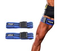 Bandes d'occlusion, lot de 4 (2 bandes de biceps, 2 bandes de jambe), entraînement de restriction du flux sanguin et croissance musculaire rapide sans soulever de poids lourds.