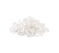 Bandes élastique en silicone pour crinière York Blanc TU