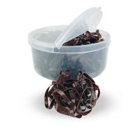 Bandes élastique pour crinière en silicone York Marron TU
