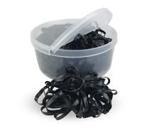 Bandes élastique pour crinière en silicone York Noir TU