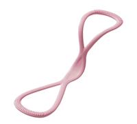 Bandes élastiques avec poignées, bandes de yoga en silicone de forme 8, corde d'exercices de fitness pour épaules, poitrine, bras et entraînement de la partie supérieure du corps