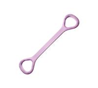 Bandes élastiques avec poignées - pour étirement en forme de huit avec poignée - Équipement d'entraînement d'étirement - pour Fitness Gym Accueil Yoga Pilates Bras d' -bras